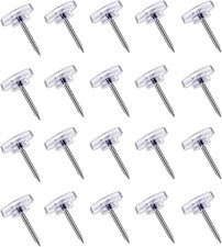 Clear Push Pins - 150Pcs