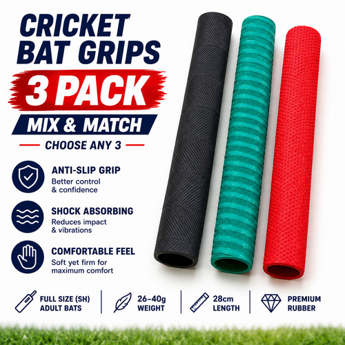 Pack cricket bat grips - cricket, –