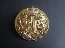 RAF ANODISED CAP BADGE -