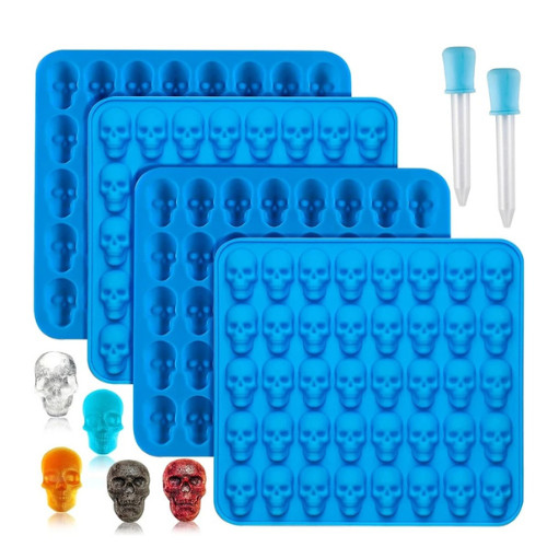 Halloween mini skull silicone - halloween,