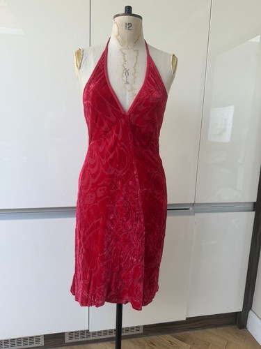 Vintage ghost velvet halter - velvet,