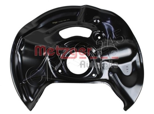Black front left - brake, disc