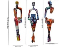 Set of 3 Vibrant Abstract