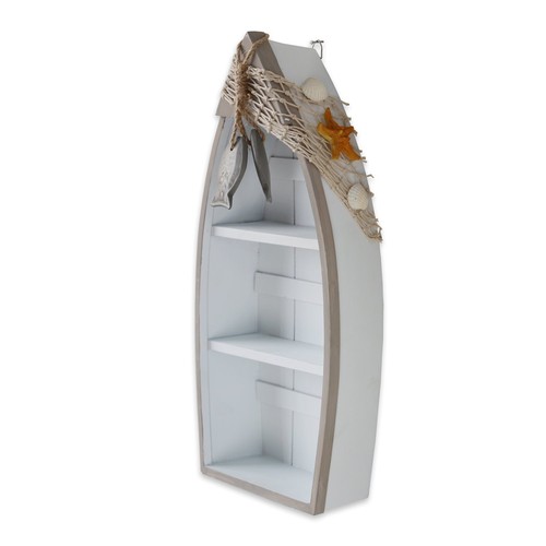 Beach theme display - display, boat