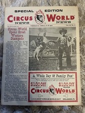 American Circus World News Special Edition Vol 82 1982