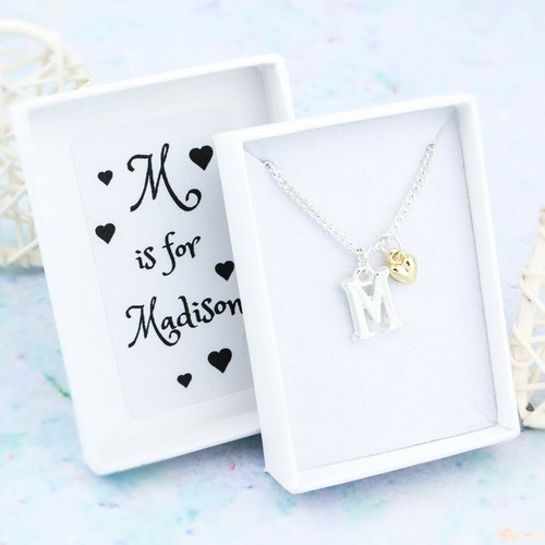 Tiny heart necklace - heart,