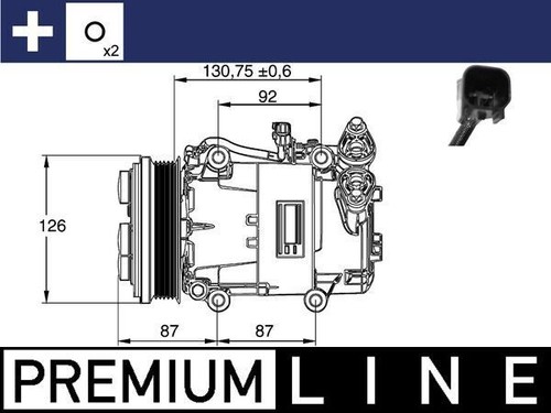 Mahle acp54000p compressor - mahle,