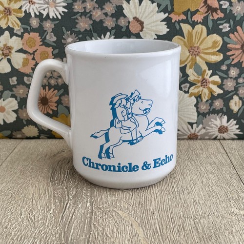Chronicle echo newspaper mug - newspaper,