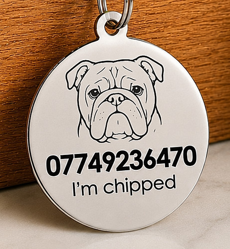 Personalised english bulldog - english,
