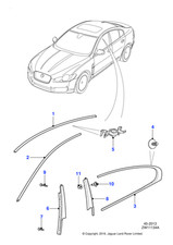 Jaguar Genuine Clip For XF