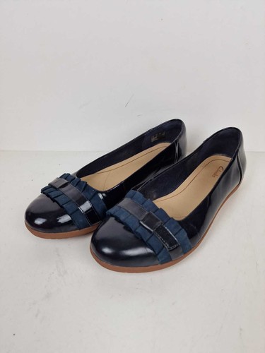 Clarks womens pleated - clarks, toe