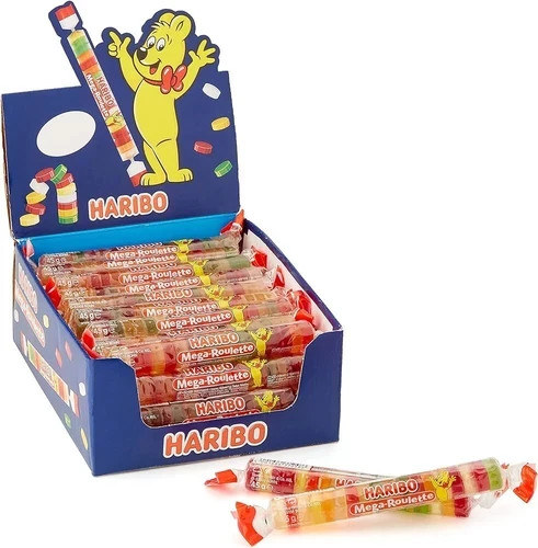 Haribo mega roulette 45gm - haribo,