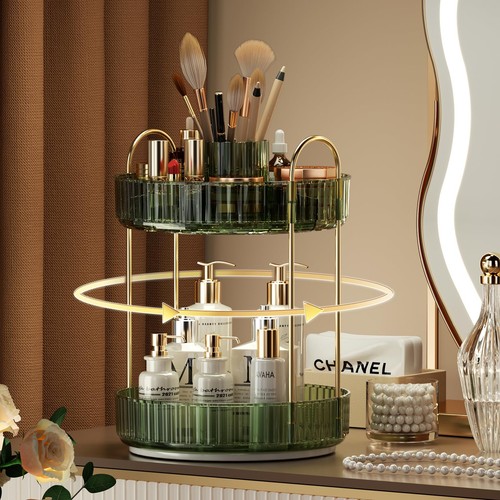 Rotating makeup organizer for - organizer,