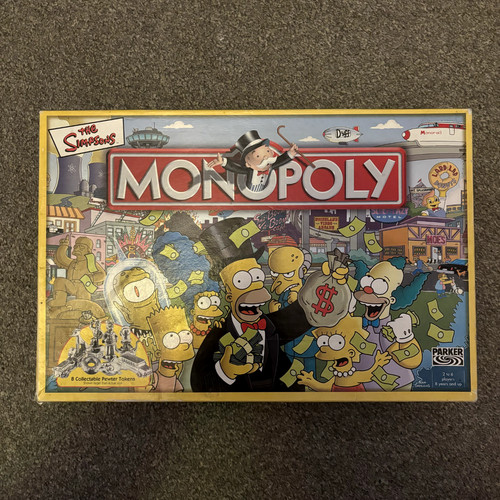 Monopoly simpsons parker - monopoly,