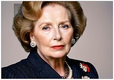 Margaret Thatcher British Prime Minister Poster Wall Decor Home Art Prints A4