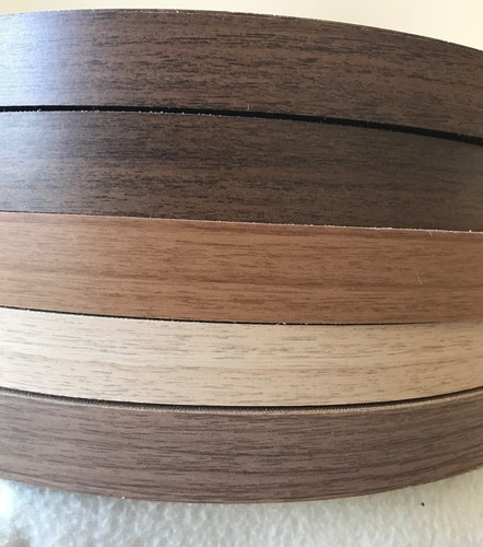 Walnut melamine iron edging - melamine,