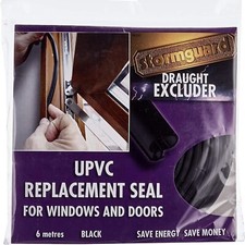 Black 6metres upvc replacement - black,