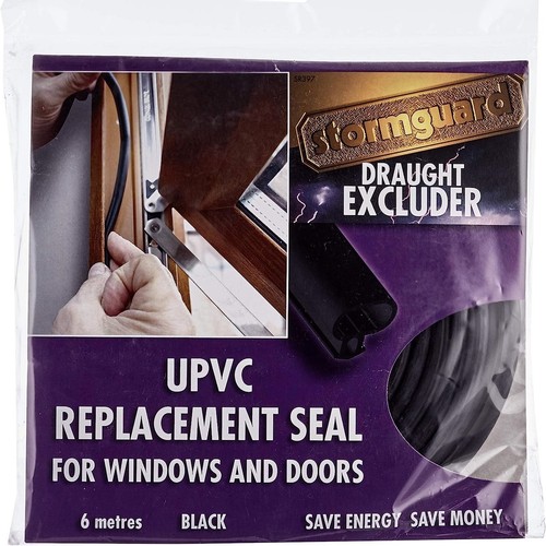 Black 6metres upvc replacement - upvc,