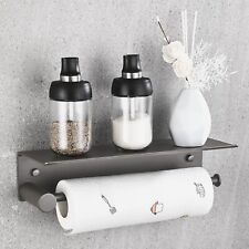 HANFU Kitchen Roll Holder Wall Mounted, Kitchen Paper Towel Rack Self Adhesive