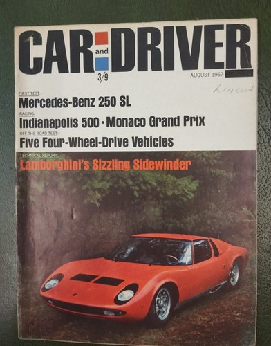 Car and driver 1963 1972 - car,