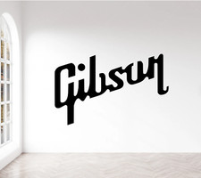 GIBSON  Wall Sticker UK SELLER