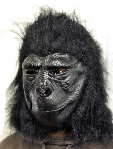 Gorilla full head latex - gorilla, mask