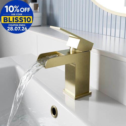 Waterfall basin mixer tap - waterfall,