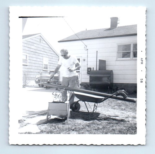 Old vintage square photo solo - square,