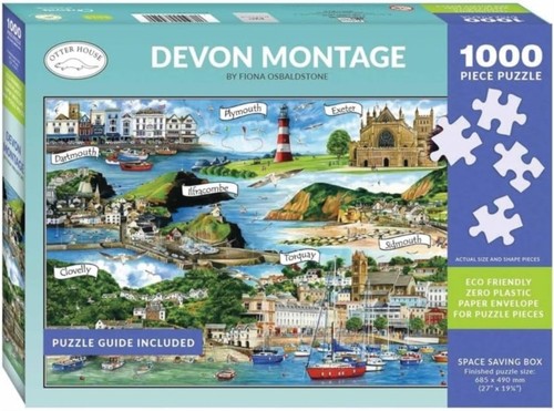 Jigsaw 1000 piece devon - -,