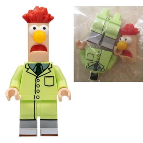 Lego beaker muppets minifigure - beaker,
