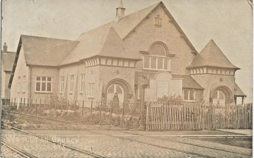 Cleveleys wesleyan church - cleveleys., church.