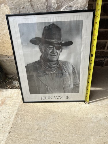 John wayne framed - wayne,