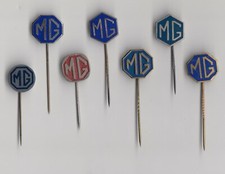 Vintage enamel MG pin badge Logo 1960s Morris Garages Oxford MGA