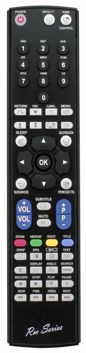 Series remote control fits - rm,
