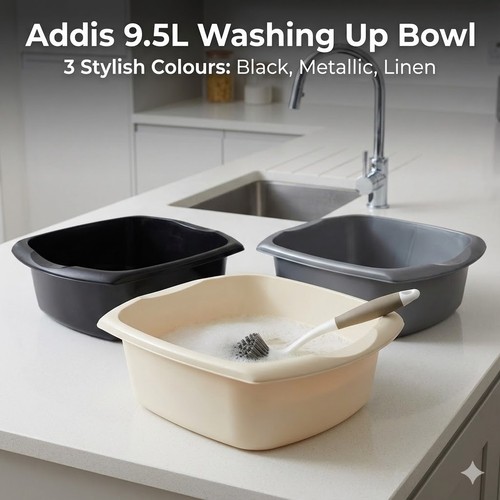 Addis plastic washing - addis, 9.5l