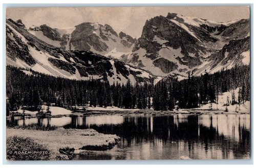 C1910 arapahoe glacier scene - c1910's,