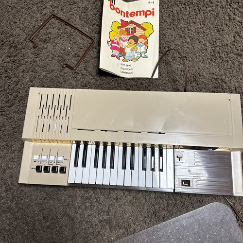 Vintage bontempi electric - b4, 8