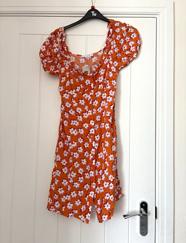 Primark cares orange floral - primark,
