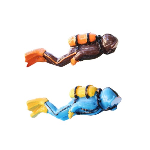Assorted color resin - assorted, diver