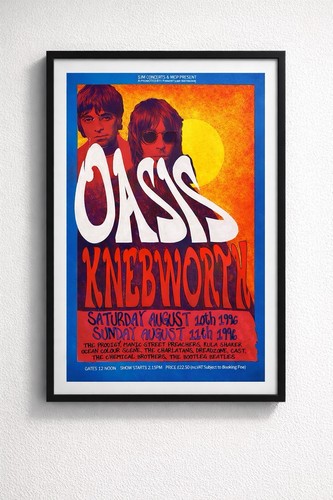 Oasis knebworth august - august, 1996