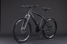 Aili Mountain Bike MTB, For Adults 21 Gear 24” Frame All Terrain Bicycle - NEW