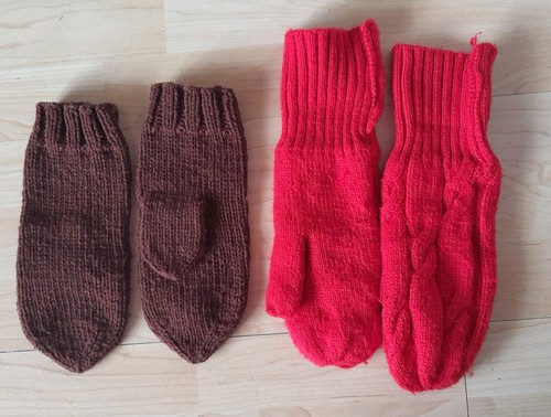 Two pairs warm wool - two,