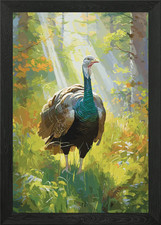 Wild Turkey Framed Wall Art