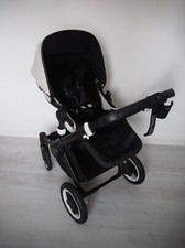 Universal Sheepskin Pram Seat / Carrycot Liner Long Black