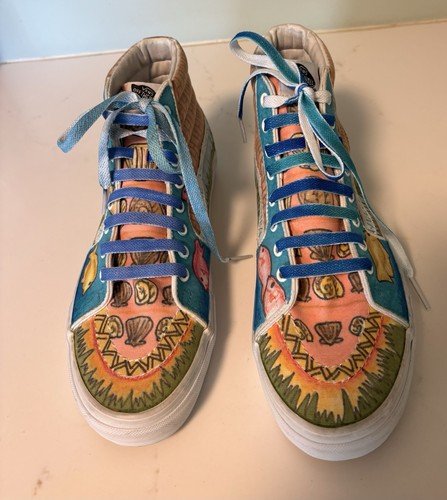 Vans custom painted - custom, skate