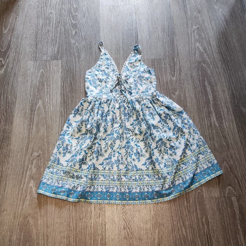 Smock dress floral lace - smock, up