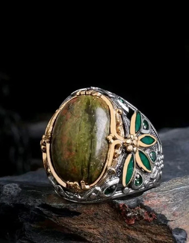 Zircon turkish men ring 925 - turkish,