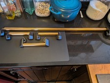 Rangemaster Classic Deluxe 90cm Handles and Towel Rail Set, Copper