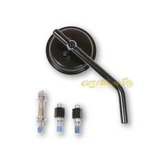 Round Black Mirror Right/Left