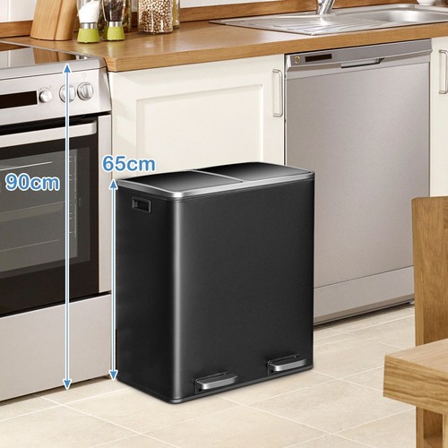 Recycling pedal bin - recycling,